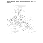 Husqvarna TS354XD-96043030500 front-engine lawn tractor parts | Sears
