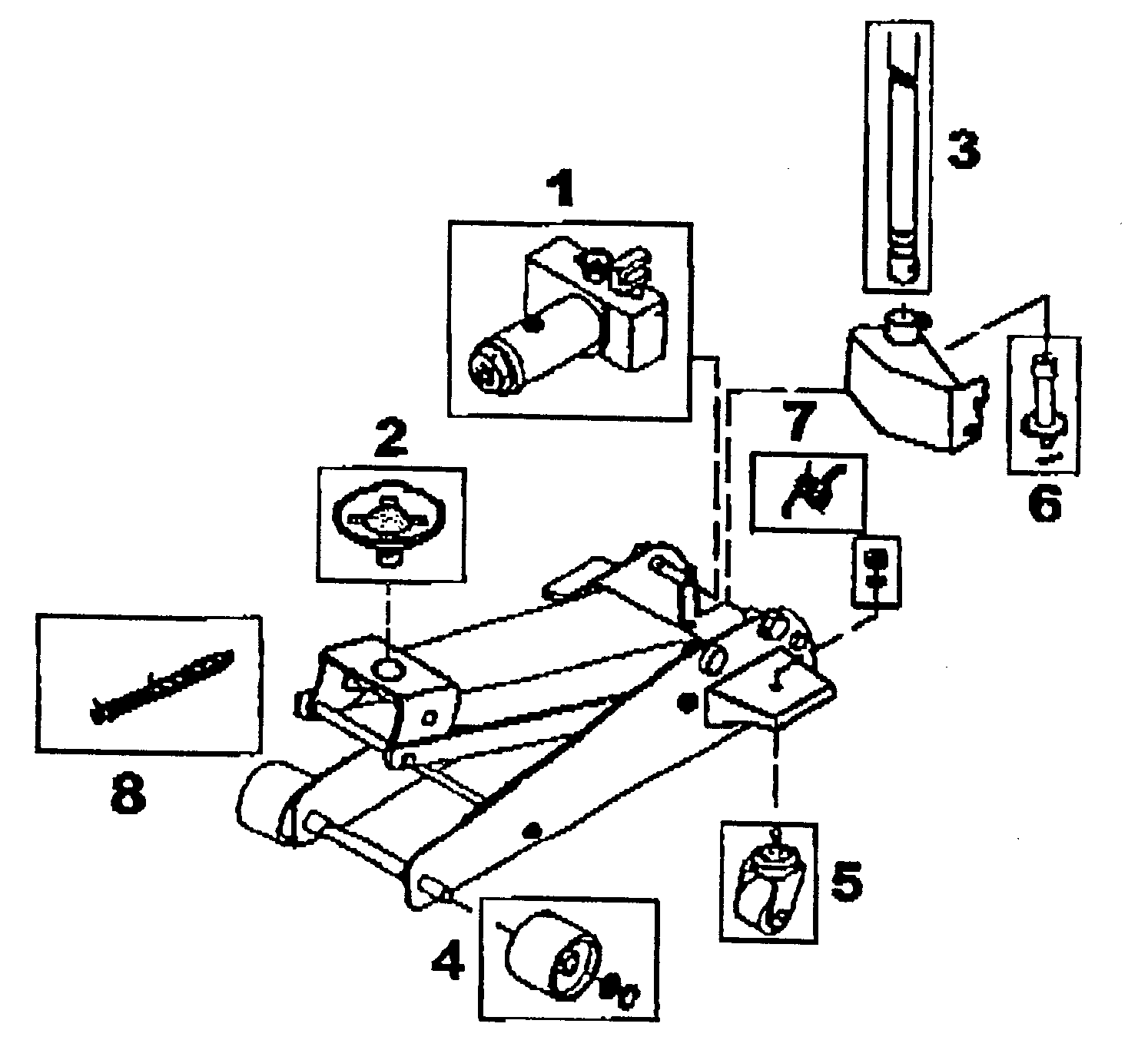 COMPANION SERVICE JACK Parts | Model 875501400 | Sears PartsDirect