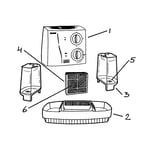 Looking for Kenmore model 43714122 humidifier repair & replacement parts?