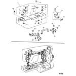 Kenmore 38516120200 mechanical sewing machine parts | Sears PartsDirect