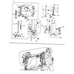 Kenmore 38516120200 mechanical sewing machine parts | Sears PartsDirect