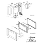 Sharp R-509FW countertop microwave parts | Sears PartsDirect