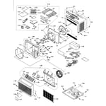 Sharp AF-S60CX room air conditioner parts | Sears PartsDirect