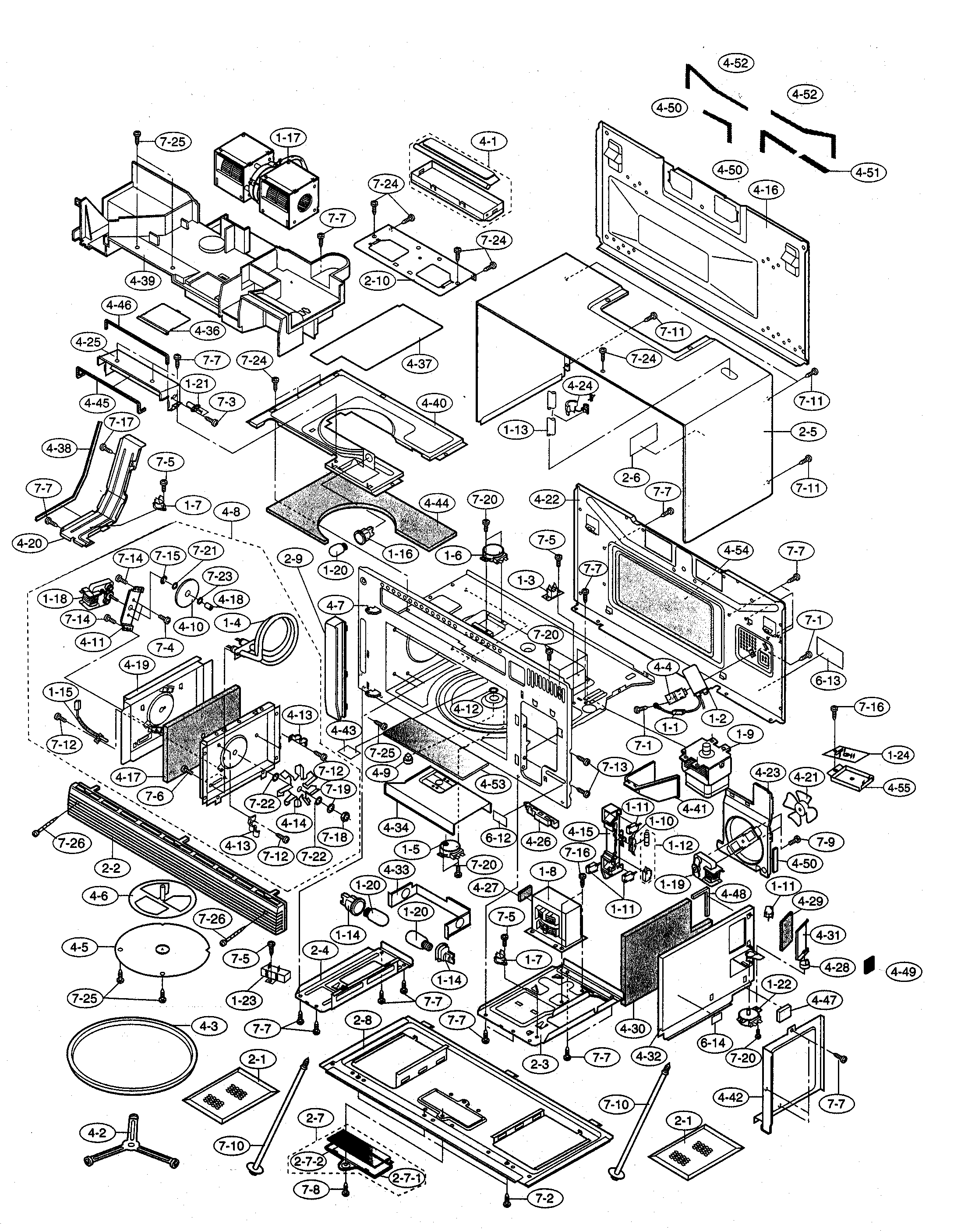 31 Sharp Carousel Microwave Parts Diagram - Wiring Diagram List