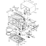 Sharp R-314FS countertop microwave parts | Sears PartsDirect