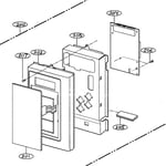 Looking for Goldstar model MV1501W microwave/hood combo ... gold star microwave parts diagrams wiring 
