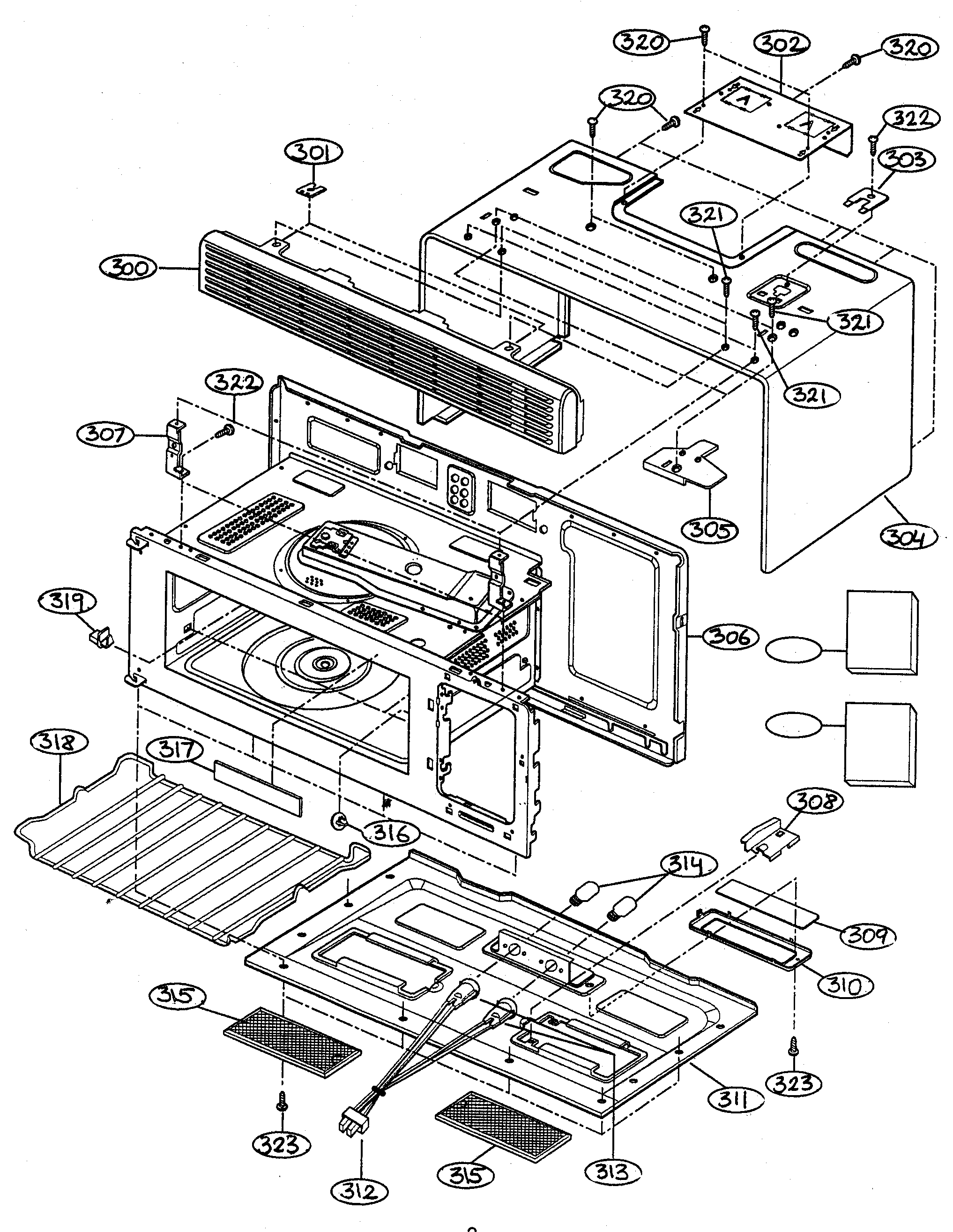GOLDSTAR Microwave Oven Parts | Model MV-1320B | Sears ... gold star microwave parts diagrams wiring 
