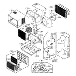 Goldstar LW-B0812CL room air conditioner parts | Sears PartsDirect