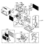 Goldstar LW-C1014CL room air conditioner parts | Sears PartsDirect