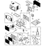 LG HBLG1800R room air conditioner parts | Sears PartsDirect
