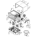 Sharp R-409CK countertop microwave parts | Sears PartsDirect