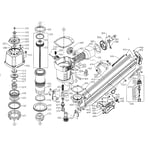 Porter Cable FCP350 power nailer parts | Sears PartsDirect