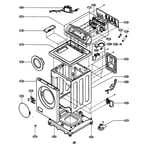 Схема барабана стиральной машины lg