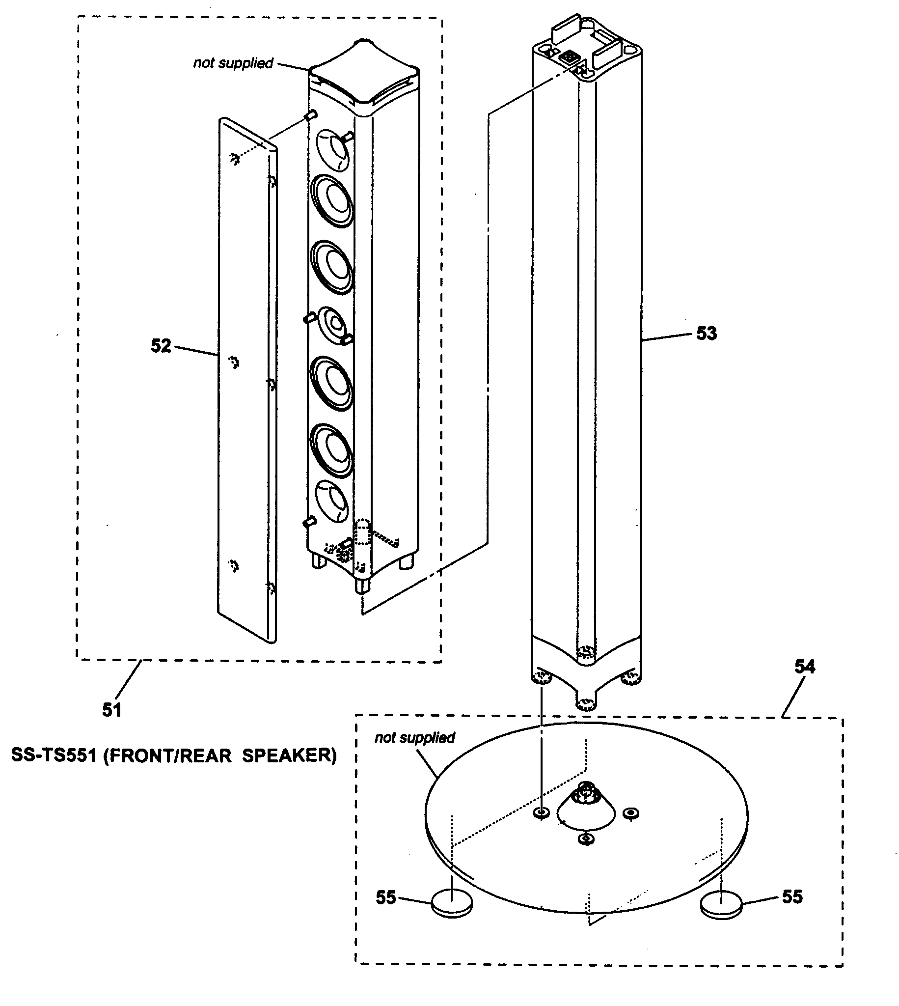 ss ws551 subwoofer