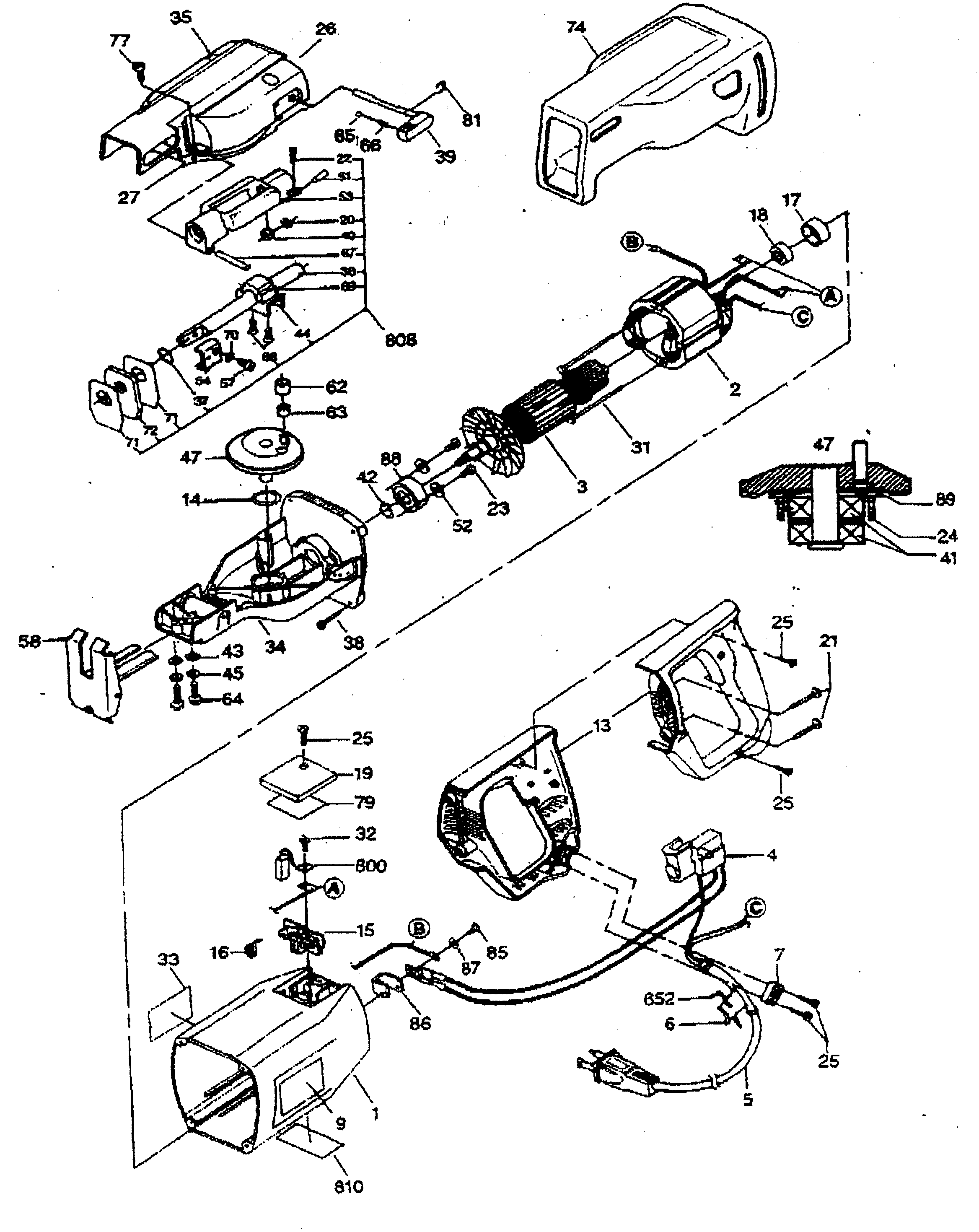 Skilsaw Parts Diagram