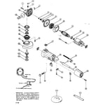 Makita 9523nbh Angle Grinder Parts 