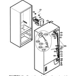 Kenmore Elite 79575196401 bottommount refrigerator parts Sears