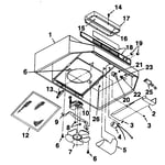 Kenmore 23351844591 range hood parts | Sears Parts Direct