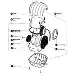 Looking for Dyson model DC15 BALL upright vacuum repair & replacement