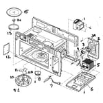 LG LMVM1935SW microwave/hood combo parts | Sears PartsDirect