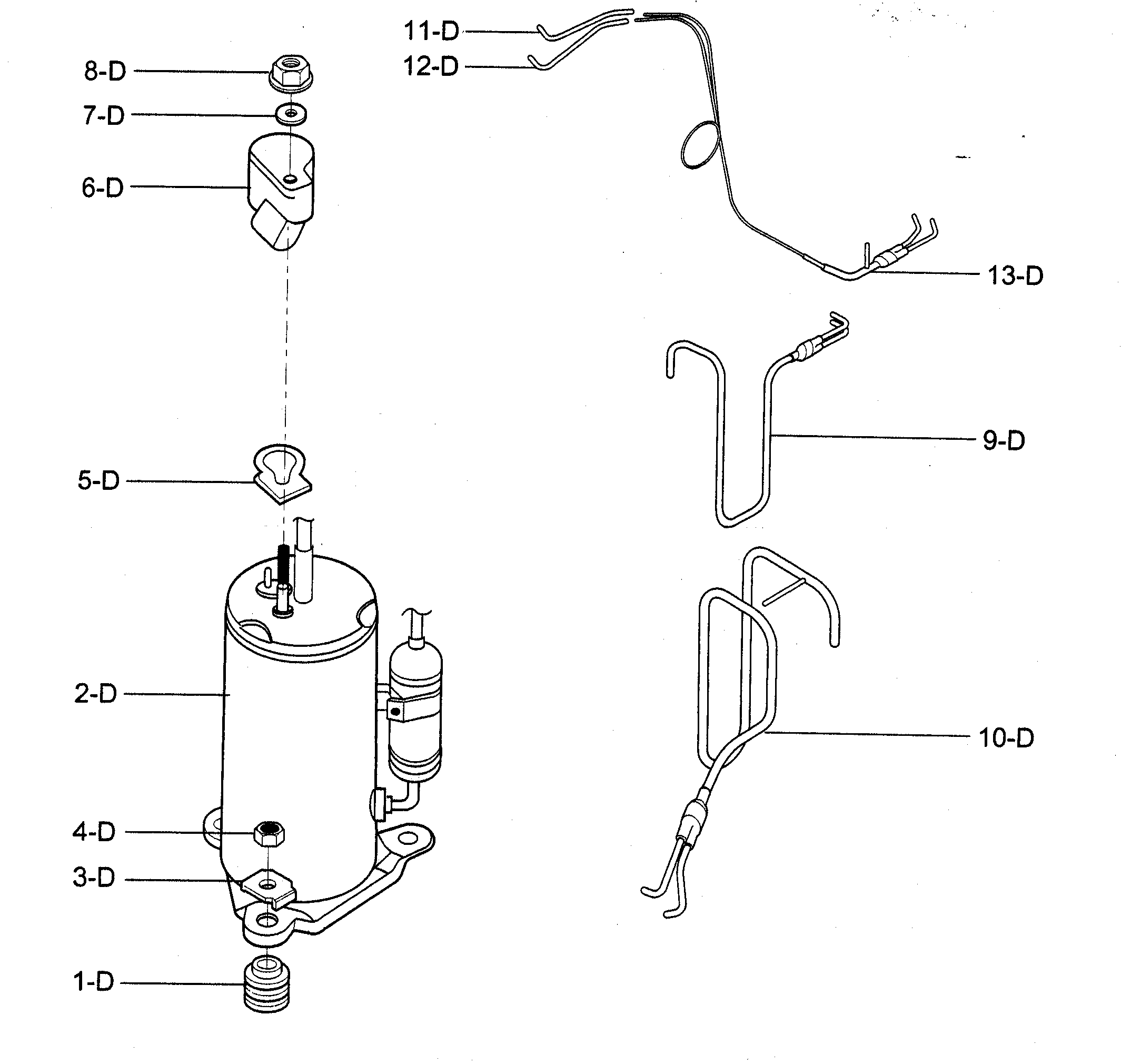 Kenmore Room Air Conditioner Repair Parts List Model 58075151500
