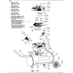 Kobalt (Coleman) 215902 air compressor parts | Sears PartsDirect