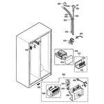 LG LRSC26944SW side-by-side refrigerator parts | Sears PartsDirect