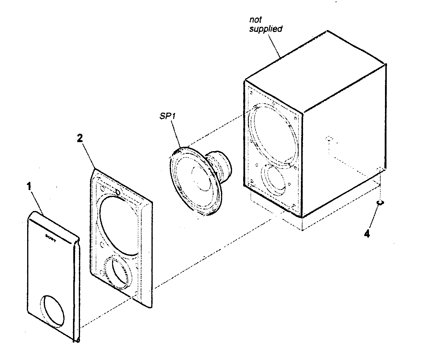 sony ss ws31 subwoofer