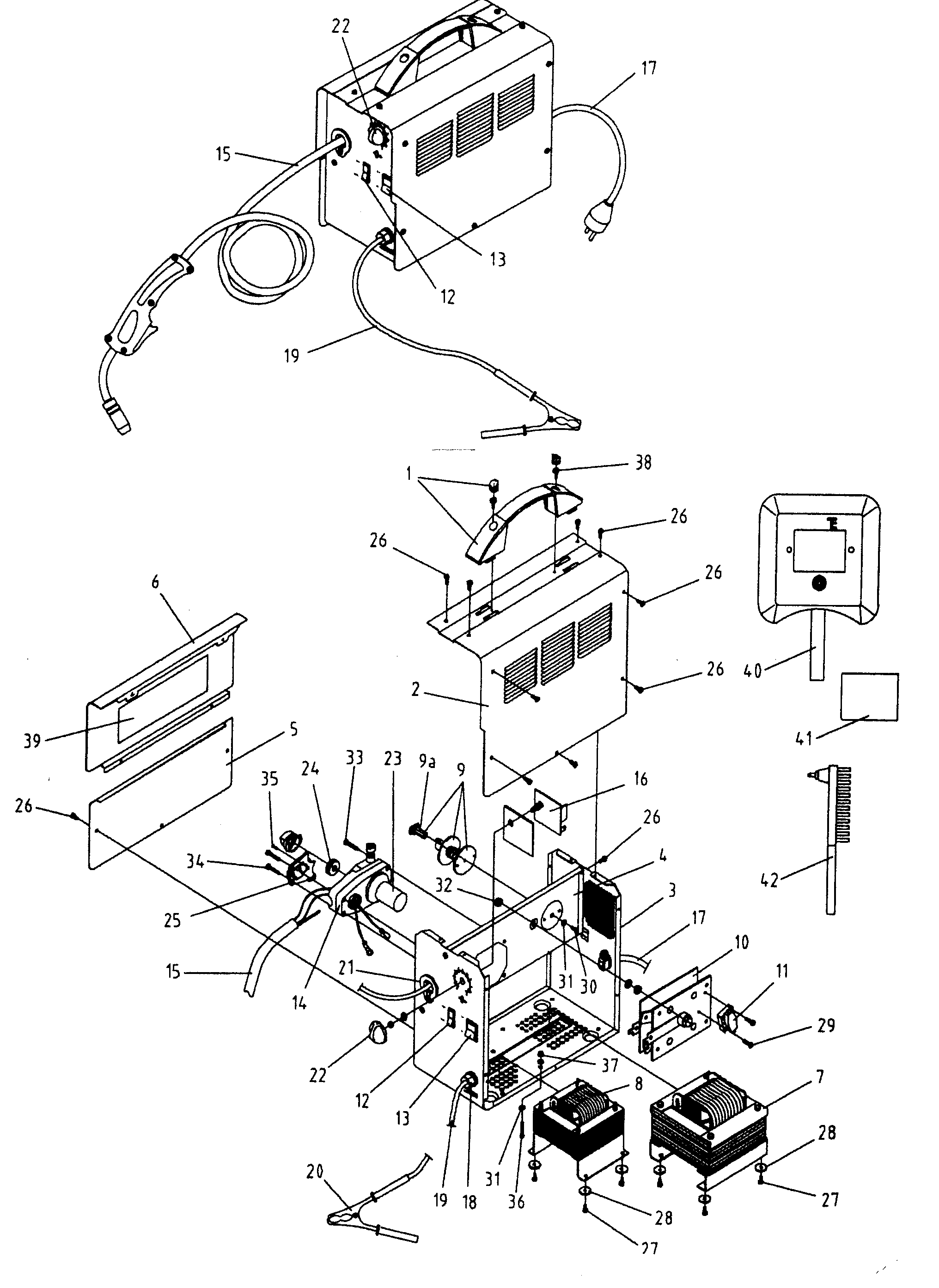 Lincoln 180 Mig Welder Parts Diagram