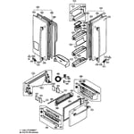 LG LFX21960ST/00 bottom-mount refrigerator parts | Sears PartsDirect