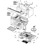LG LMVM2055ST microwave/hood combo parts | Sears PartsDirect