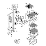 LG LSC26905TT side-by-side refrigerator parts | Sears ...