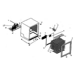 Danby DWC513BLS wine & beverage cooler parts Sears PartsDirect