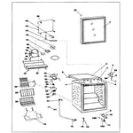 Danby DWC172BL wine & beverage cooler parts | Sears PartsDirect