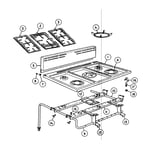 Fisher & Paykel OR36SDBGX1-88482A gas range parts | Sears PartsDirect