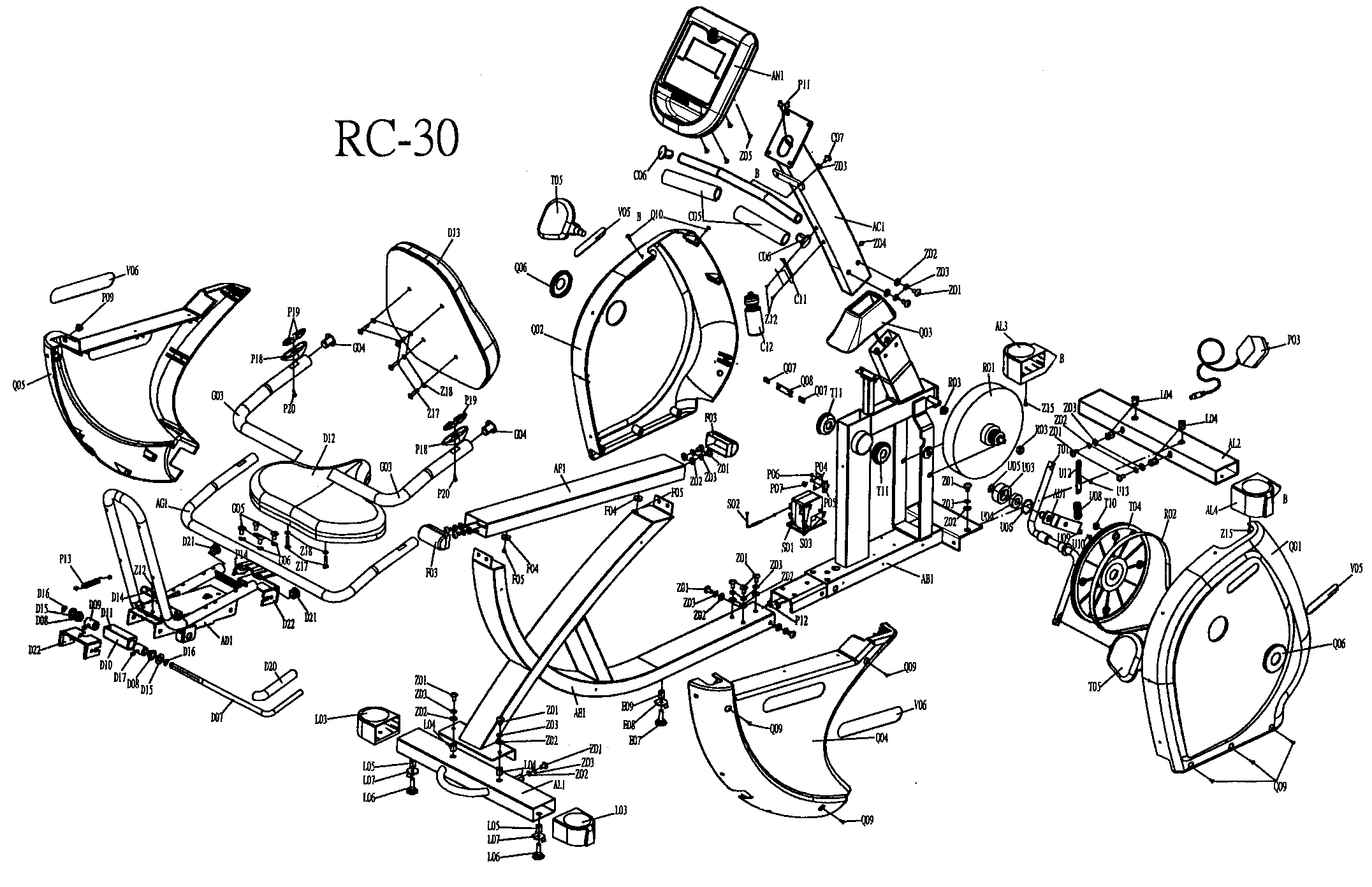 horizon rc 30 stationary bike