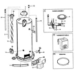 AO Smith GVR40 gas water heater parts | Sears PartsDirect
