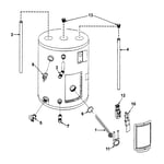 State ES66SOMS electric water heater parts Sears PartsDirect