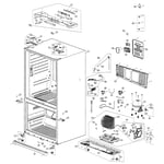 Samsung RF266ABPN/XAA bottommount refrigerator parts Sears PartsDirect