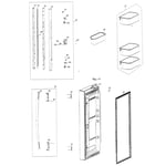 Samsung RF266ABPN/XAA bottom-mount refrigerator parts | Sears PartsDirect
