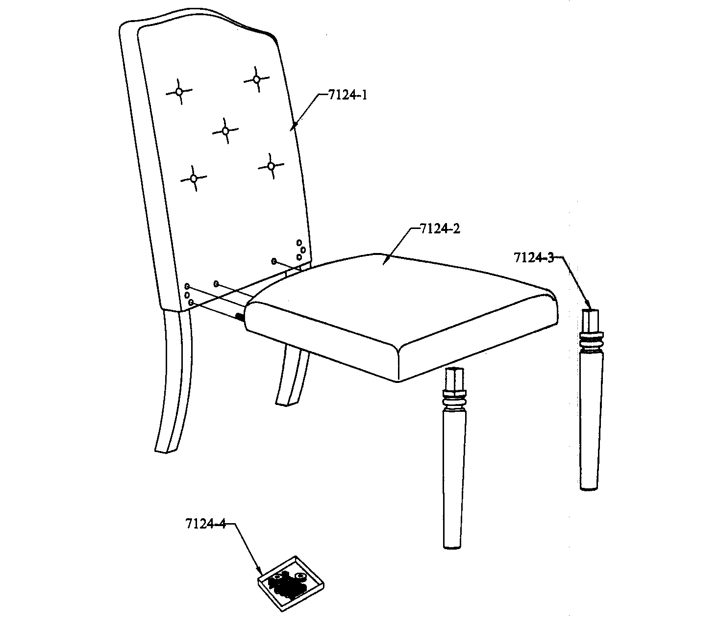 Parts Of A Chair Diagram Wiring Site Resource