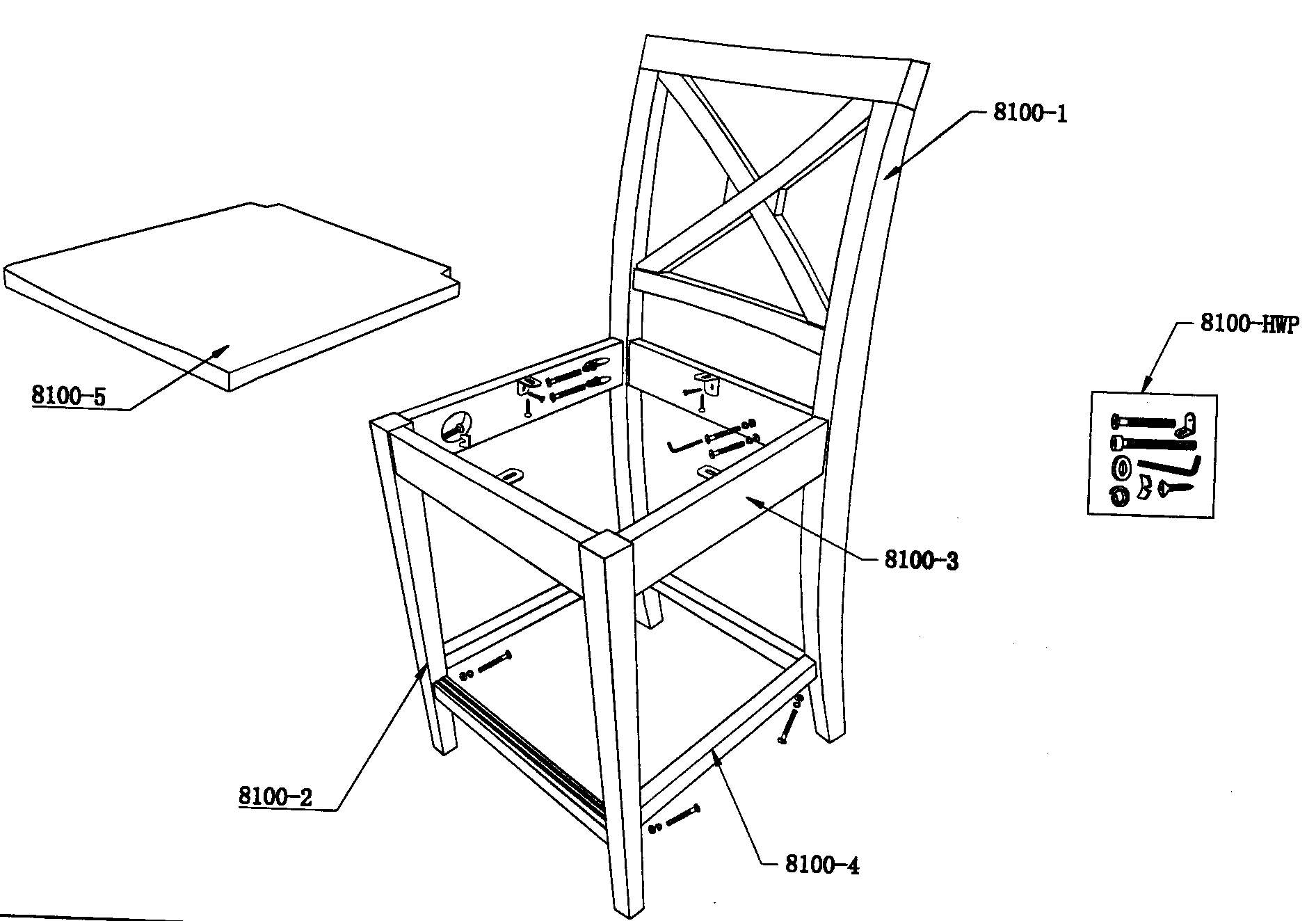 Parts Of A Chair Diagram - Free Wiring Diagram