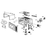 Thermador MEMCW301EP-03 wall oven/microwave combo parts