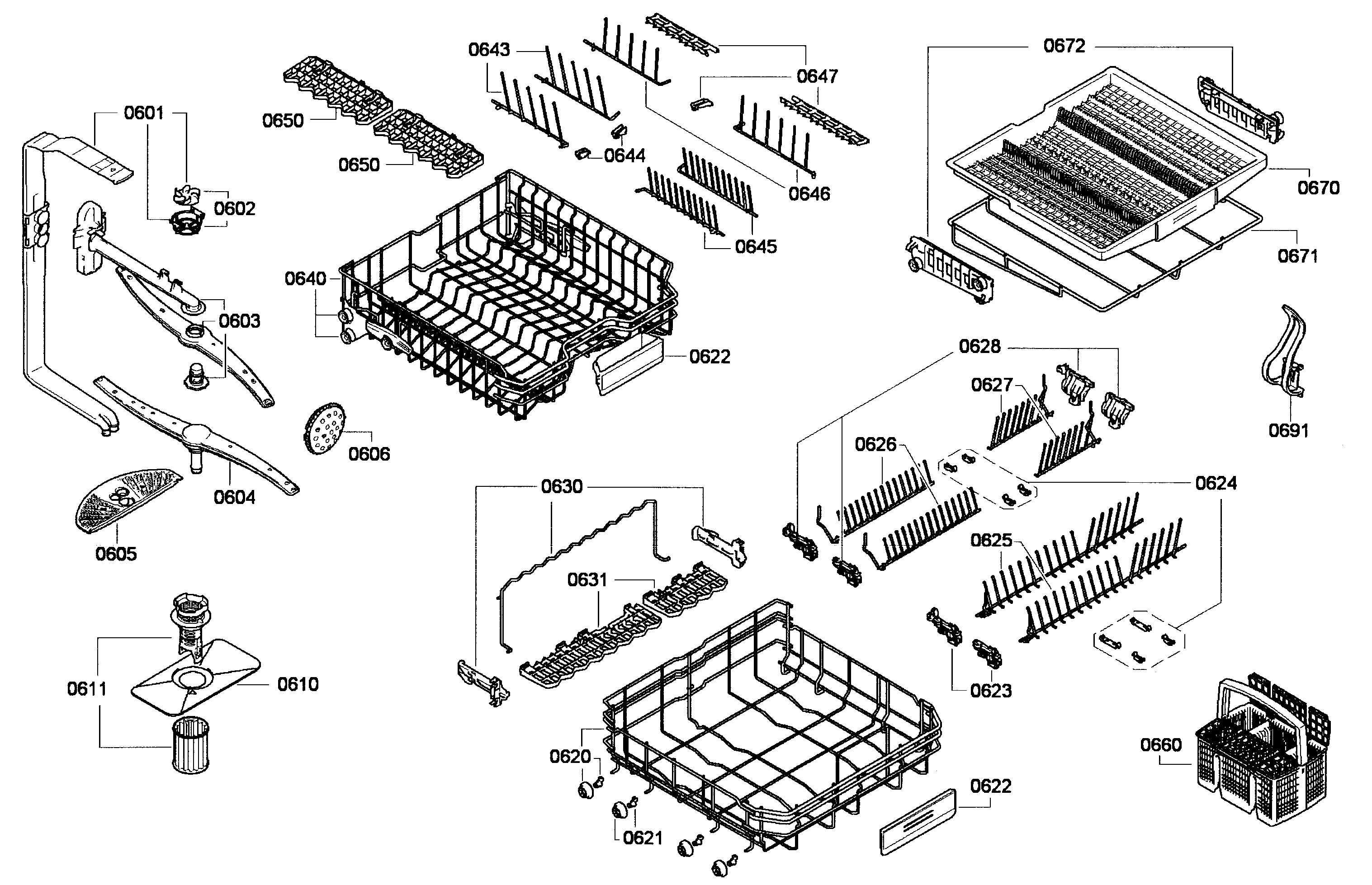 Bosch Dishwasher Parts Drawing