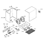 Thermador VTR1330E01 downdraft ventilation system parts Sears