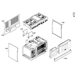 Thermador PRG486EDPG/01 gas range parts | Sears PartsDirect