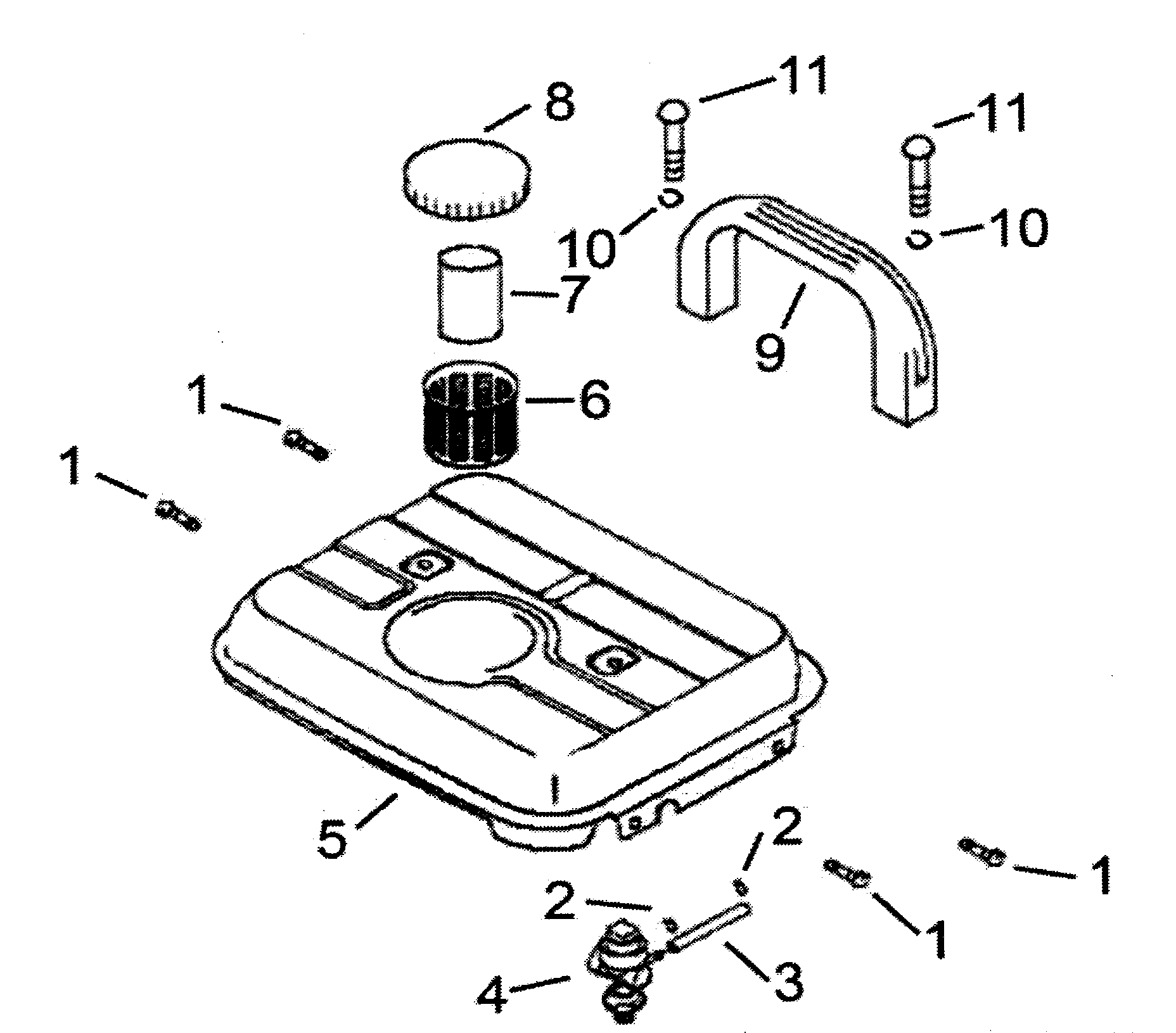 Model # APG3004A All Power America Generator   Carburetor (6 parts)