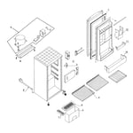 Midea HS166B refrigerator parts | Sears PartsDirect