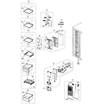 Kenmore Elite 40141009010 side-by-side refrigerator parts | Sears