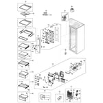 Kenmore Elite 40141009010 side-by-side refrigerator parts | Sears